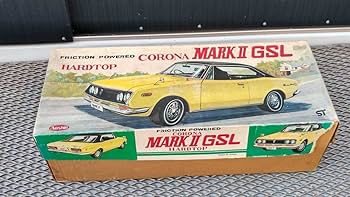 Amazon | アオシン ブリキ 日本製 ミニカー コロナ マークII GSL